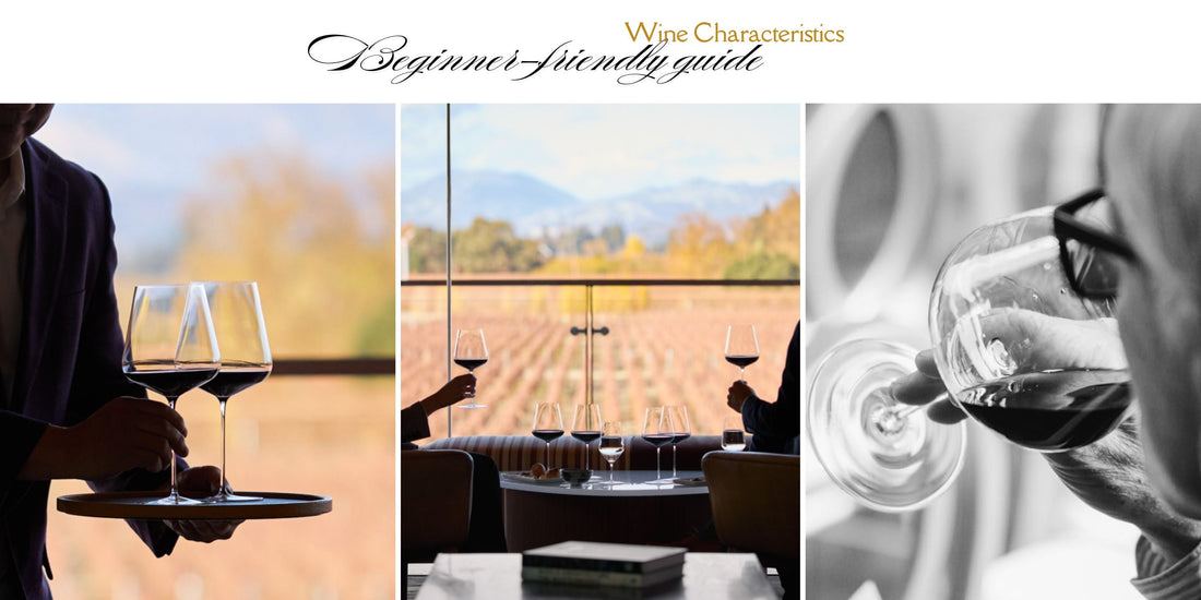 Breaking down wine characteristics: A beginner-friendly guide