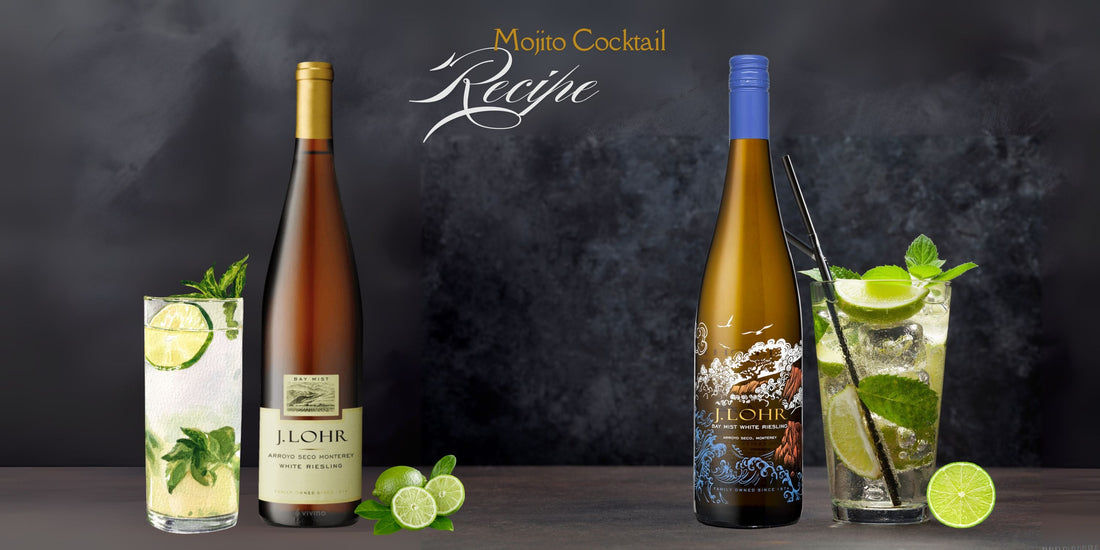 Mojito Cocktail with J.Lohr Bay Mist White Riesling