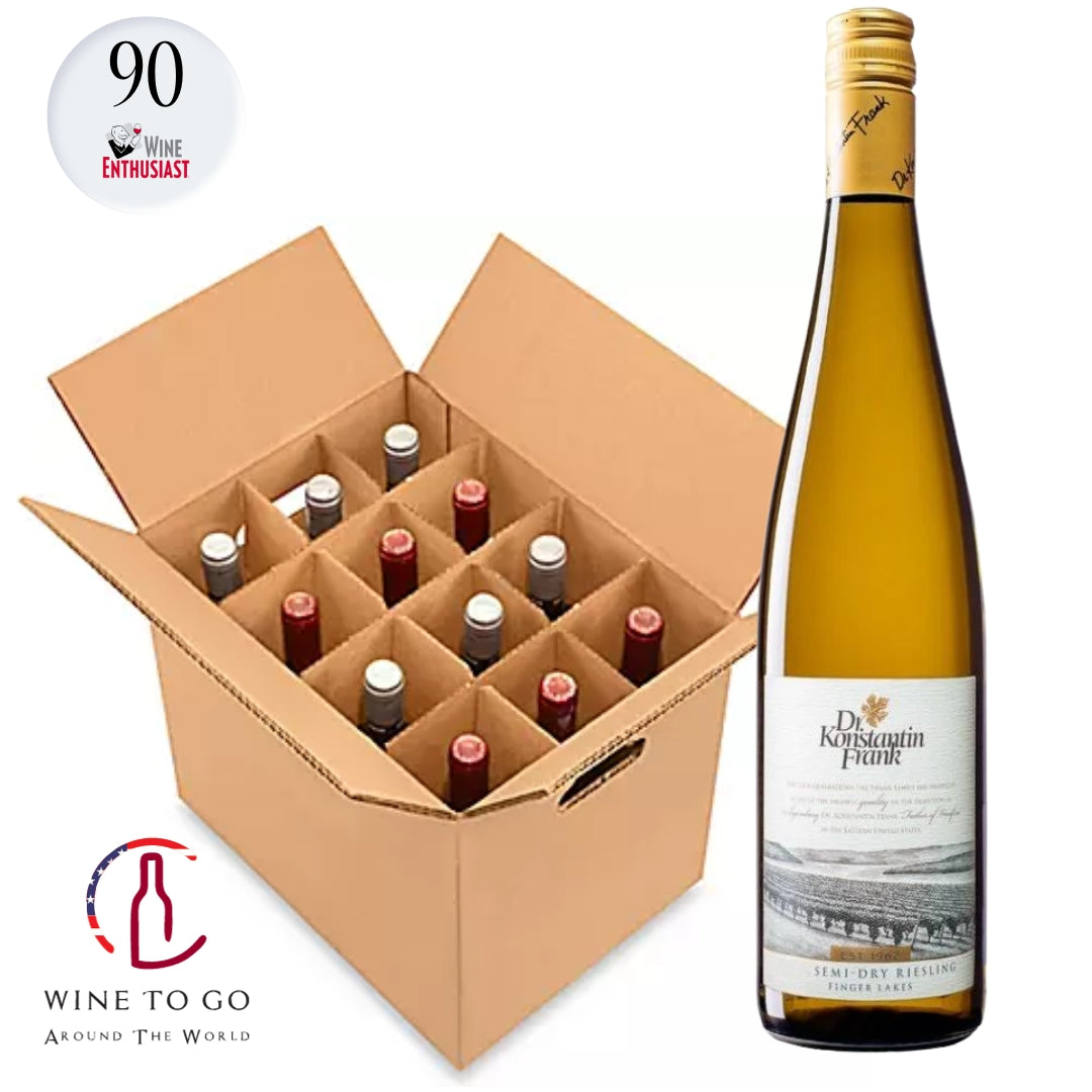 2019 Dr Konstantin Frank, Semi Dry Riesling, Finger Lakes, NY - WINETOGOUSA