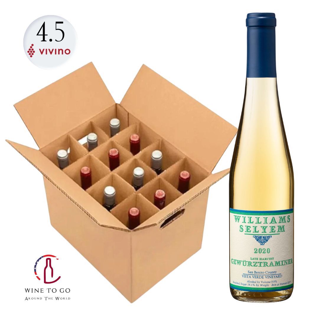 2020 Williams Selyem Vista Verde Vineyard Late Harvest Gewurztraminer - WINETOGOUSA