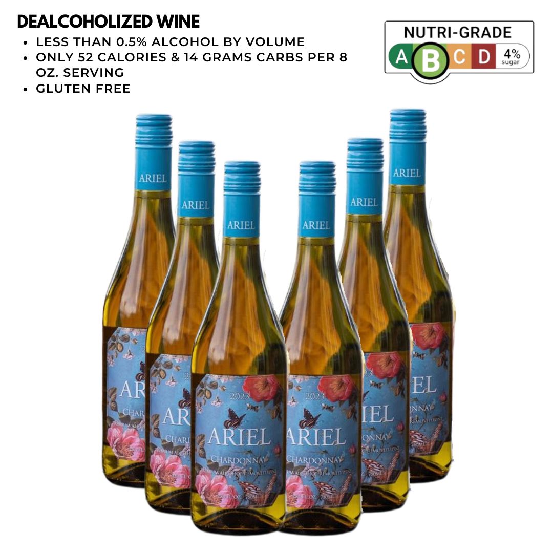 Buy 6 - 2019 Ariel Vineyard Chardonnay - Halal Wine - Premium Wine - WINETOGOUSA