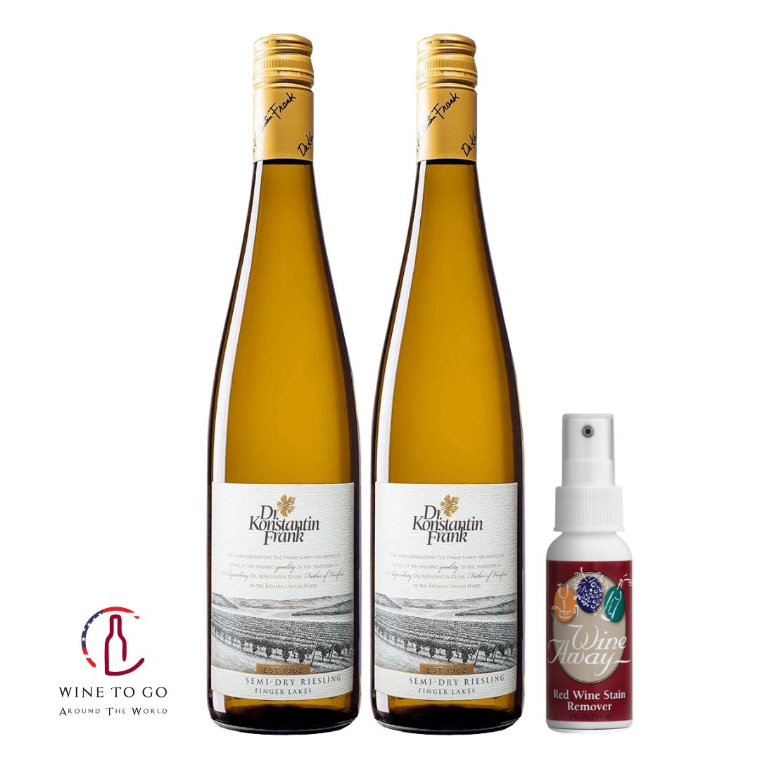 2020 Dr Konstantin Frank, Semi Dry Riesling, Finger Lakes, NY - WINETOGOUSA