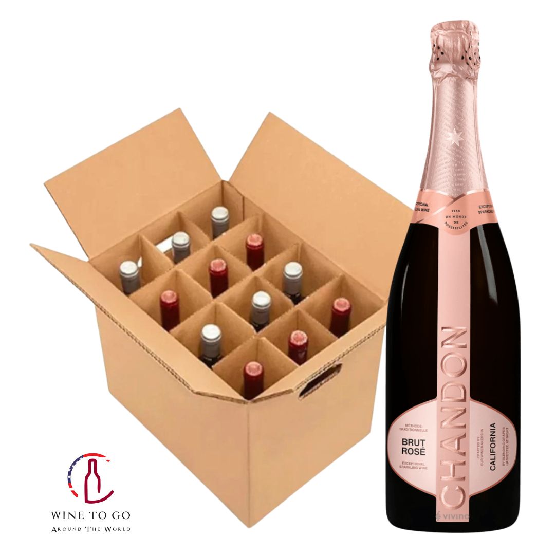NV Chandon Brut Rose California - WINETOGOUSA