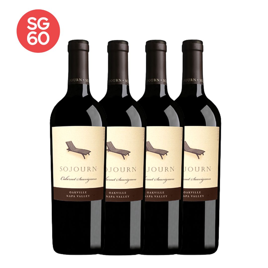 Sojourn - Set 4 SG60 Cabernet Sauvignon - WINETOGOUSA