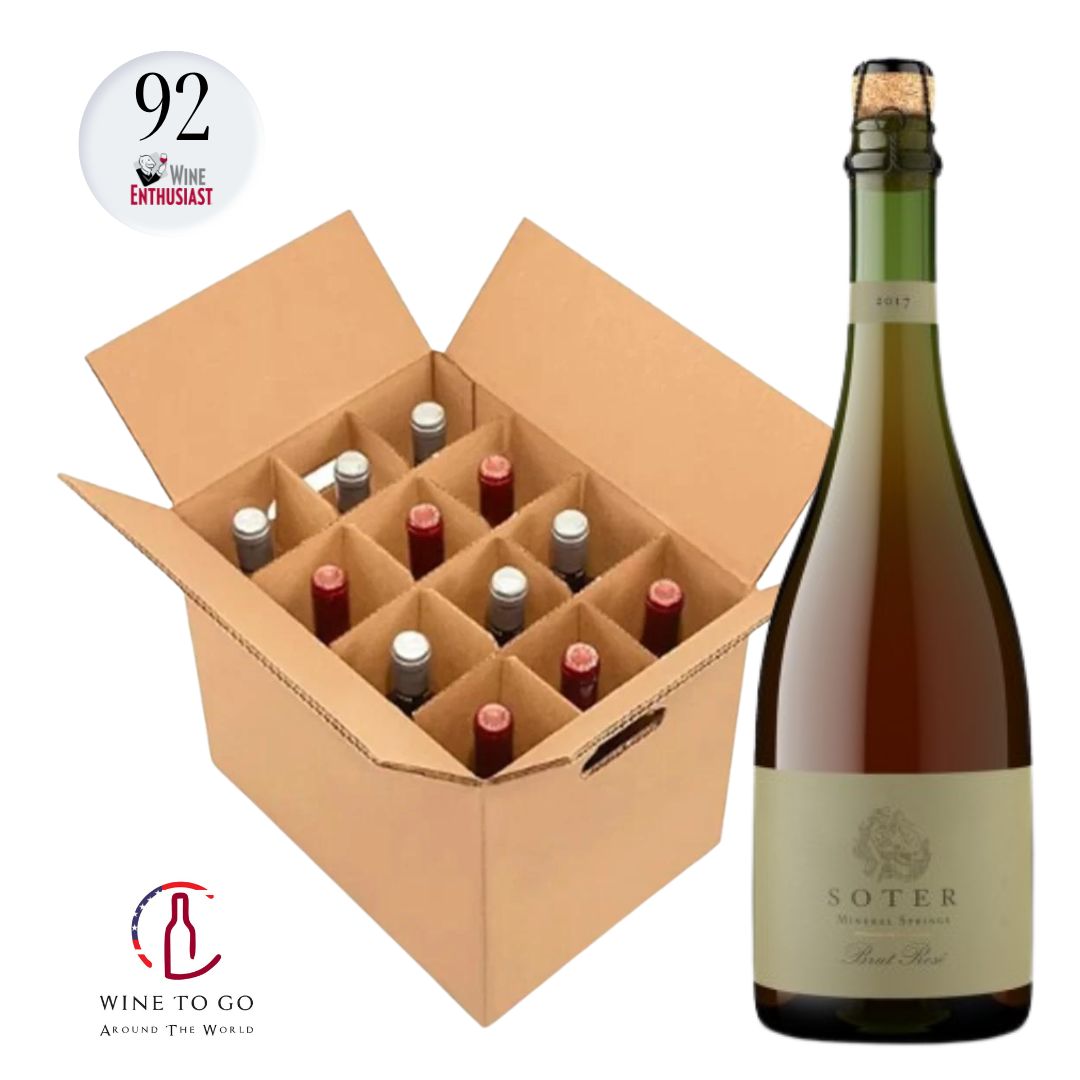 2012 Soter Mineral Springs Vineyard Brut Rosé Sparkling - WINETOGOUSA