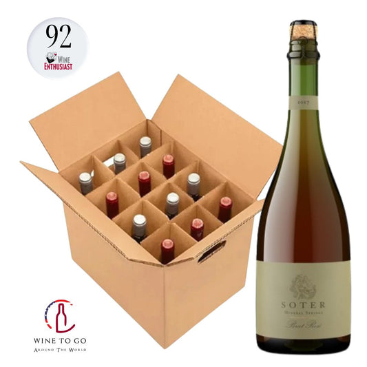 2012 Soter Mineral Springs Vineyard Brut Rosé Sparkling - WINETOGOUSA