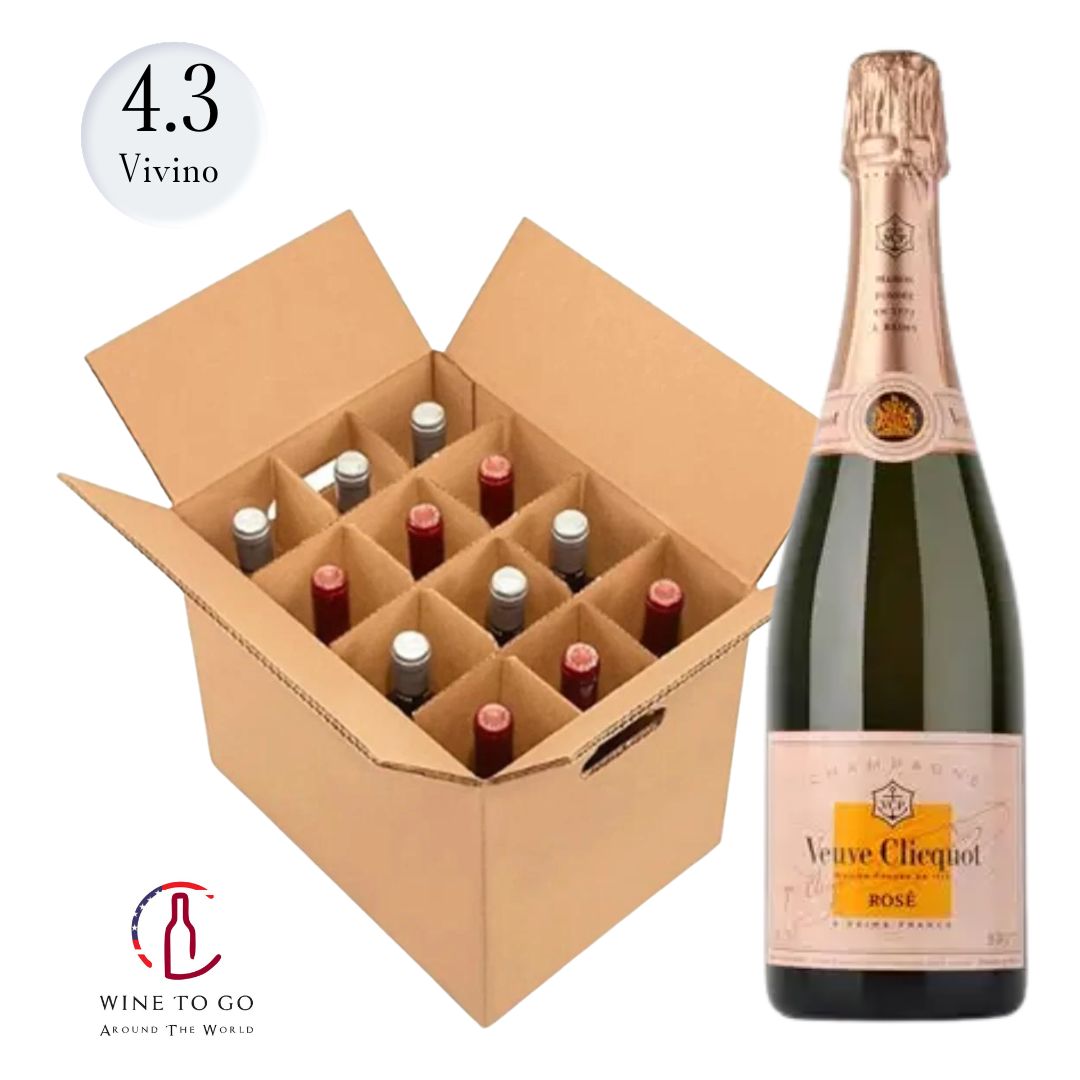 NV VEUVE CLICQUOT BRUT ROSE CHAMPAGNE