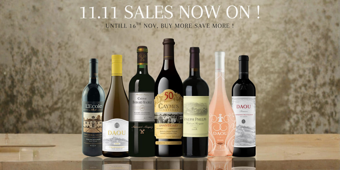 11.11 is pouring in with unbeatable wine deals!
