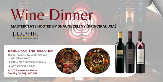 J.Lohr Masterclass Hosted by Shaune Zeleny at COTE Korean