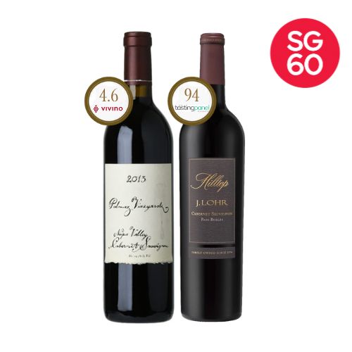 Duo #SG60  - Amazing Cabernet Sauvignon - WINETOGOUSA 