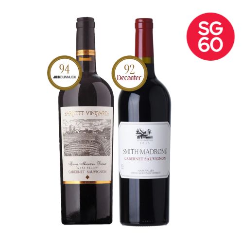 Duo #SG60 - Favorite Spring Mountain Vineyard - WINETOGOUSA 