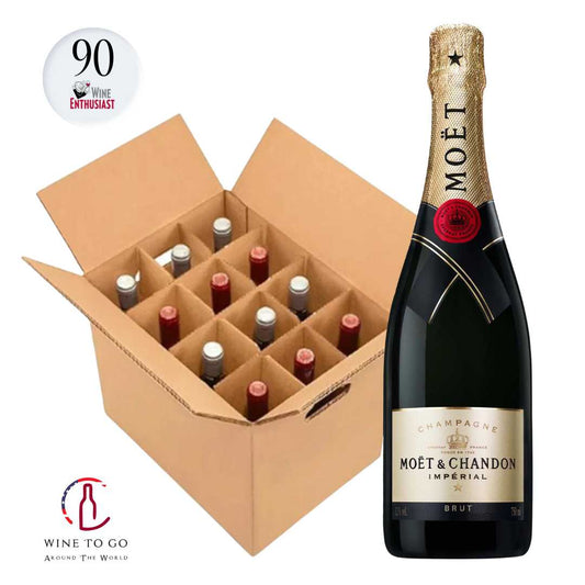 NV Moet & Chandon Imperial Brut Champagne - WINETOGOUSA 
