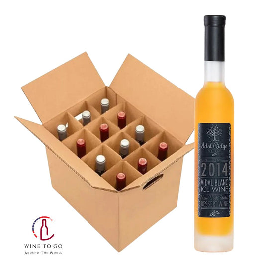 2014 Idol Ridge Vidal Blanc Ice Wine Finger Lakes - WINETOGOUSA 