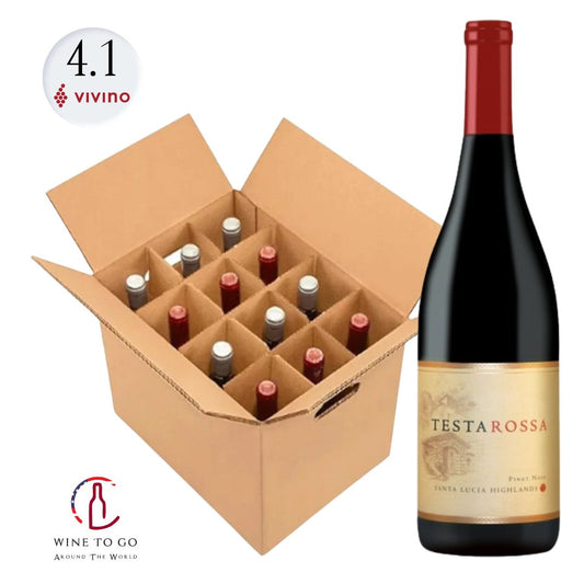 2019 Testarossa Santa Lucia Highlands Pinot Noir - WINETOGOUSA 