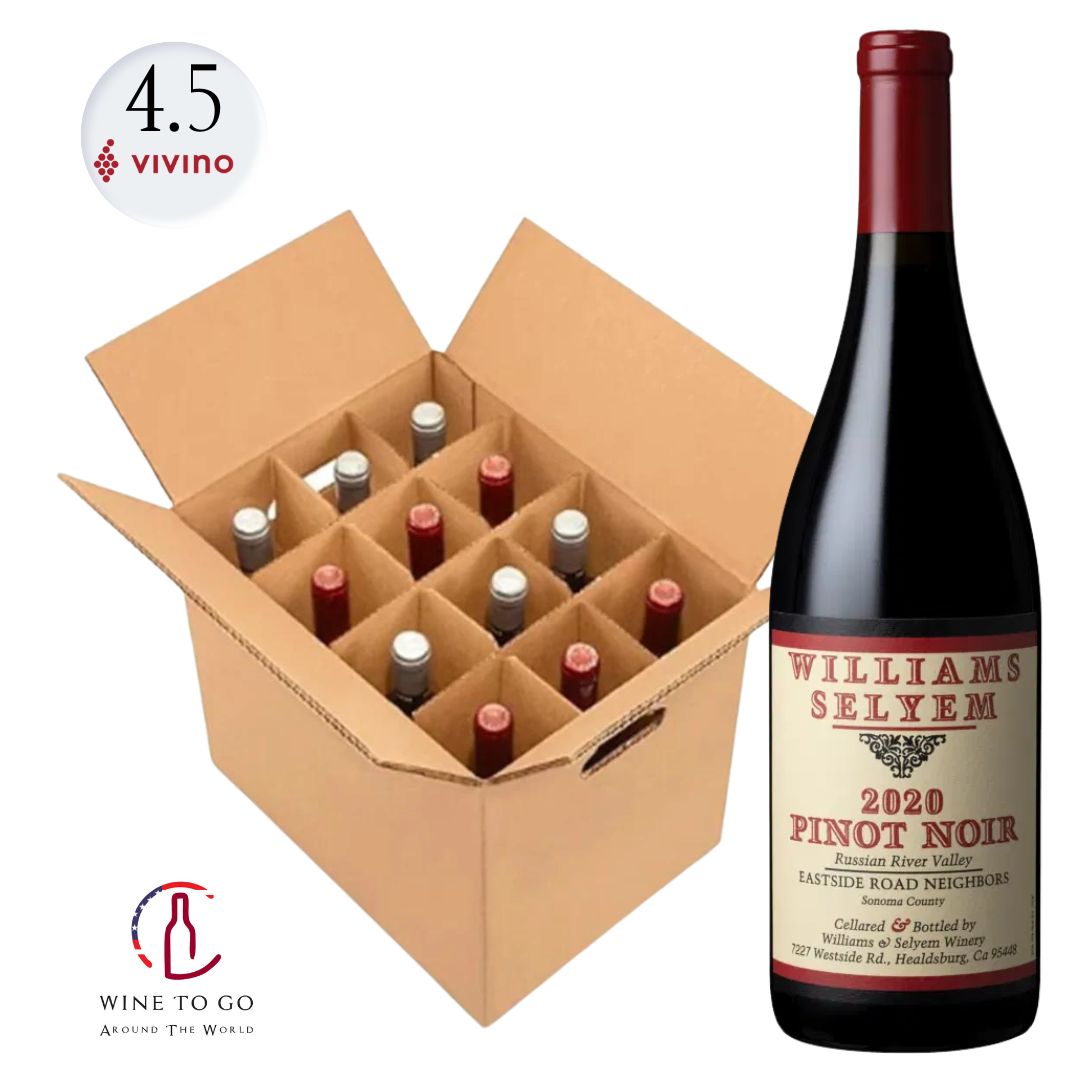 2020 Williams Selyem Pinot Noir East Side Road Neighbors - WINETOGOUSA 