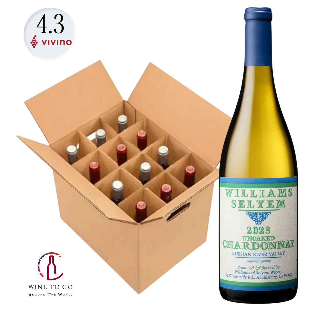2023 Williams Selyem Unoaked Chardonnay - WINETOGOUSA 