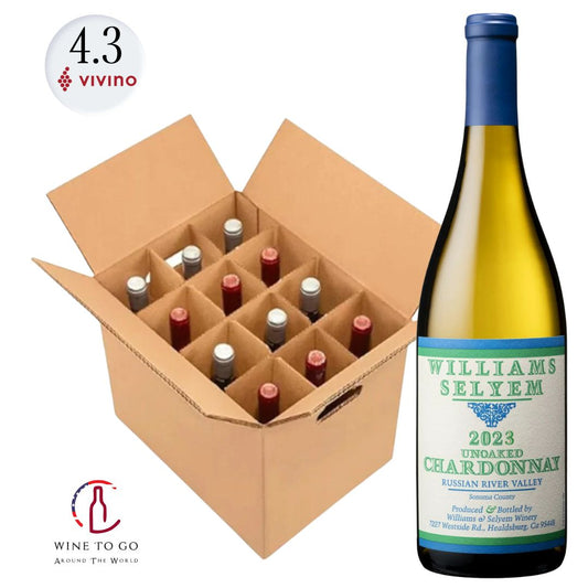 2023 Williams Selyem Unoaked Chardonnay - WINETOGOUSA 